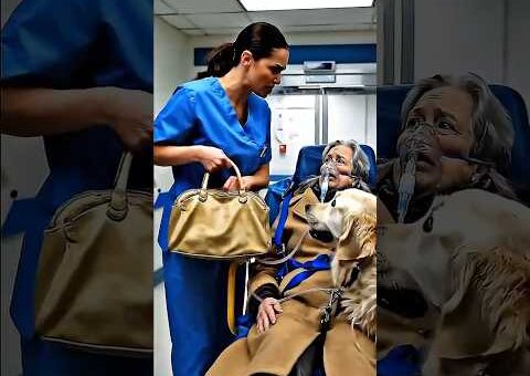 Instant Karma: Lesson for Heartless Nurse 🐶🏥💔✨ #goldenretriever #karma #dogvideos