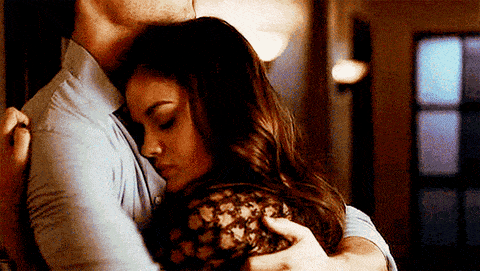 couple hug