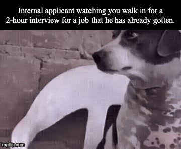 gave the best interview of my life