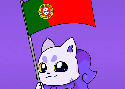 Flag Portugal GIF by Lucky Kat Studios
