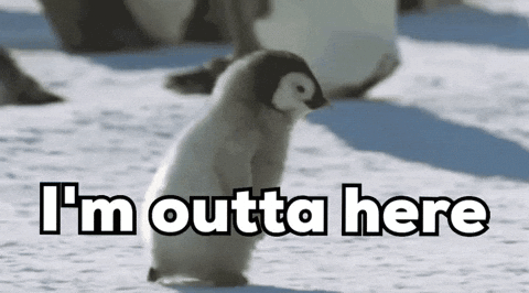 Im Out Time To Leave