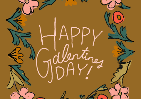 Be My Valentine Love GIF by BrittDoesDesign