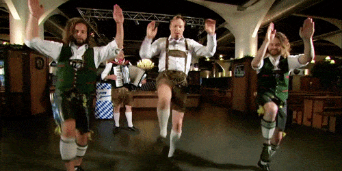Germany Dancing GIF by Team Coco