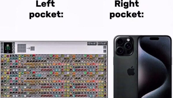 This is always the situation in my left pocket