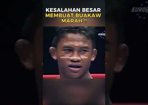 MANTAP‼️2 TENDANGAN CURANG DIBALAS TENDANGAN BERUNTUN BUAKAW
