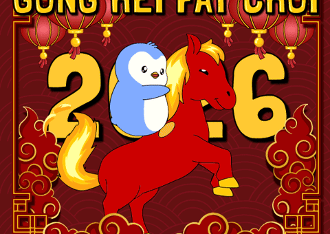 恭喜发财 Chinese New Year GIF by Pudgy Penguins