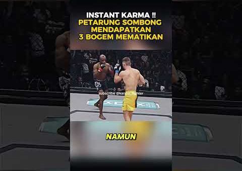 3 BOGEM MENTAH MENDARAT DI PIPI PETARUNG SOMBONG