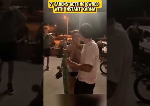 top 8 Karens Getting Instant Karma Moments #karen #karma #instantkarma #karen