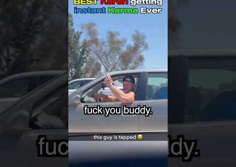 BEST Karen getting instant Karma Ever