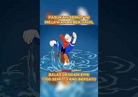 Bebek vs 1000 Semut: Perang Makanan Paling Lucu & Karma Instan!