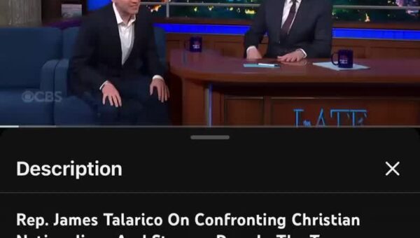 Please like/view/comment/interact with Stephen Colbert’s YouTube interview with the man who is gonna flip Texas…