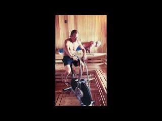 RFK Jr and Kid Rock release bizarre video of them working out and drinking raw milk in a hot tub