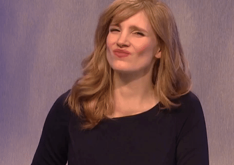 Does Not Matter Jessica Chastain GIF by Saturday Night Live
