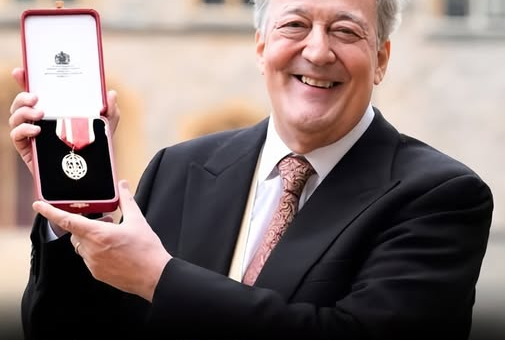 Behold, Sir Stephen Fry. A knight to remember