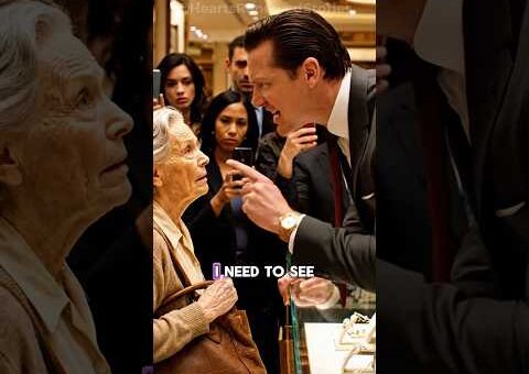 Store Manager Accuses Elderly Woman of Shoplifting — She’s the Franchise Owner #karma #lifelessons