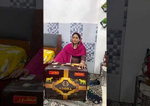 Saudi se ye box aya h open karti hu💫#viralvideo #trending #shorts #yshorts #houswifevlogger #video✨