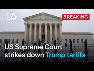 US Supreme Court rules Trump’s sweeping tariffs are illegal