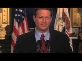 Al Gore Concedes, following the Supreme Court decision