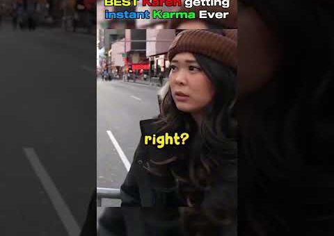 BEST Karen getting instant Karma Ever