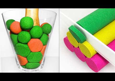Very Satisfying and Relaxing Compilation 349 Kinetic Sand ASMR