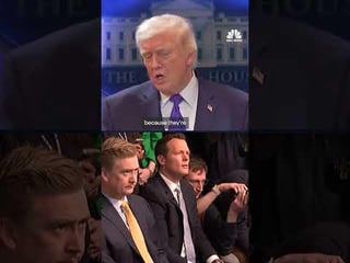President Trump says he has “the right to do tariffs” and “there’s no reason” to…