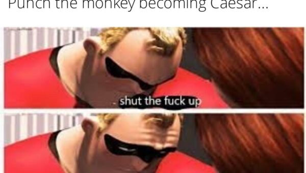 For the love of God it’s a monkey