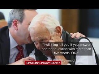 Hot-mic at Epstein deposition: Les Wexner’s lawyer caught saying ‘I’ll kill you’ | Jesse Weber…