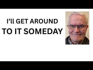 This 71 year old youtuber shares lessons he’s learned from his lifelong battle with anxiety…