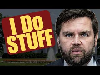 What Exactly Does JD Vance Do? …He Spreads Propaganda Like a Good Boy