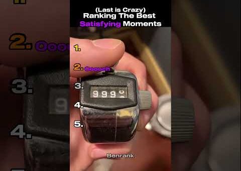 Ranking The BEST Satisfying Moments ✨ #shorts #satisfying #asmr