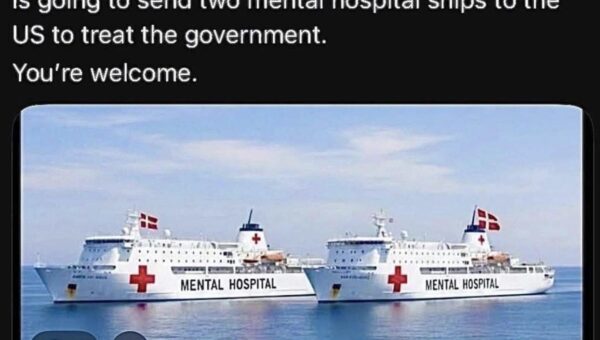 USA sends hospital ship to Greenland — we say thanks and send a gift back