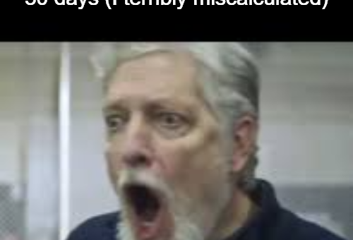 I miscalculated