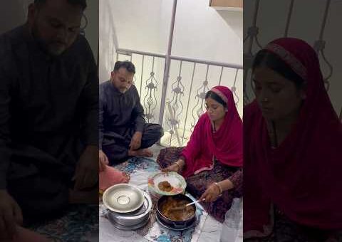 Husband ji ke saath lunch kar rahi hu💫#viralvideo #trending #shorts #yshorts #houswifevlogger #like