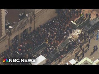 Protests underway at Columbia University after student detained by ICE