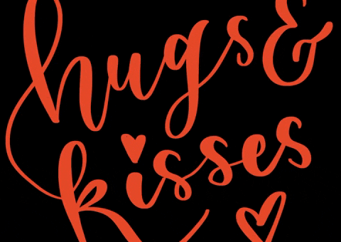 Love You Hug GIF by sanja.studio