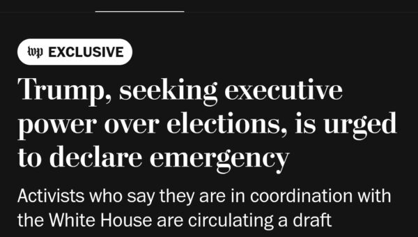 You think there’s a line they won’t cross or are Republicans going to throw away…