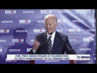 Former President Joe Biden Reacts to Trump’s State of the Union Address