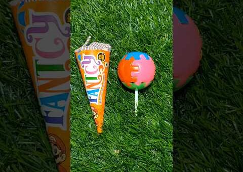 Colourful rainbow lollipop 🍭 | chocolate lollipop | #lollipop #asmr #trending #chocolate #shorts