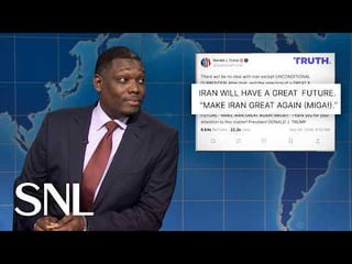 Weekend Update: Trump Posts “Make Iran Great Again,” Says U.S. Won War on Day One – SNL