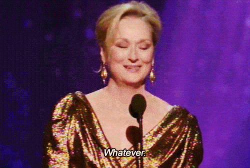 Meryl Streep Whatever GIF by Women’s History