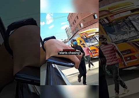 Phone Snatcher Gets Karma! ⚡📱