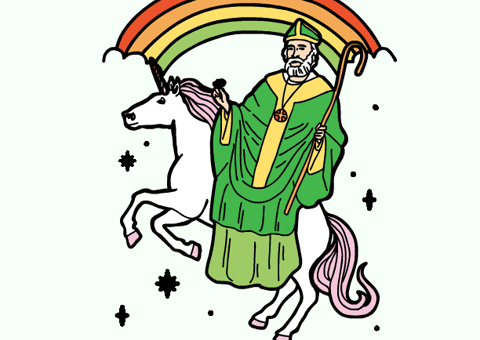 St Patricks Day Party GIF by LookHUMAN