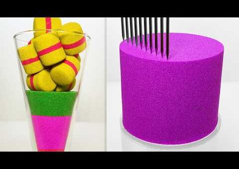 Very Satisfying and Relaxing Compilation 352 Kinetic Sand ASMR