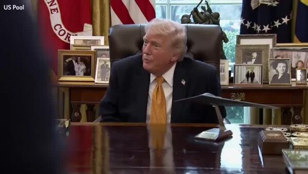 Trump just called Gov. Newsom the President of the US
