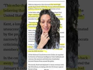 Do we have our first whistleblower? Because this is…A VERY BIG DEAL