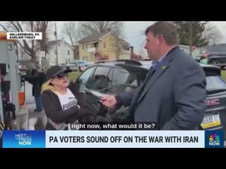 Three-time Pennsylvania Trump voter at gas station calls him “tremendous pile of sh*t”