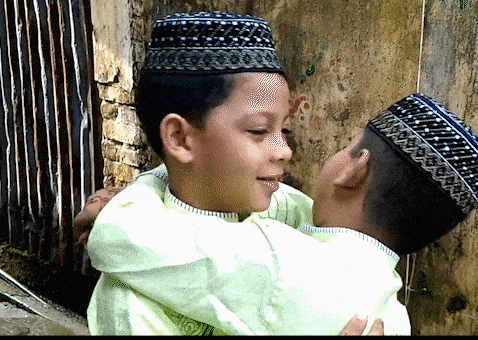 Eid Ul Fitr Hug GIF by GifGari