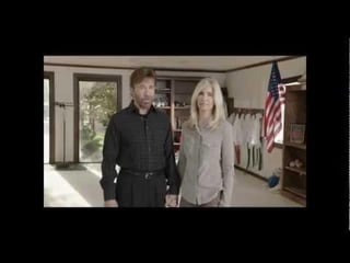 Chuck Norris promising the USA will have 1,000 years of darkness if Obama wins in 2012