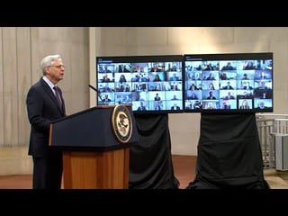 January 2022 .Merrick Garland:”There cannot be different rules for the powerful and the powerless”