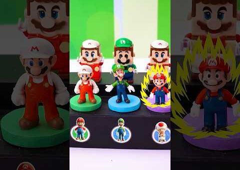 Satisfying Unboxing Super Mario Bros | Review ASMR Mario Compilation #short #toy